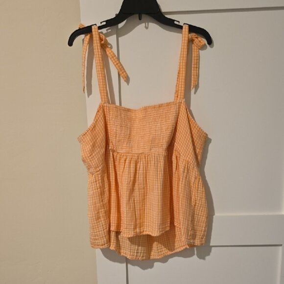 Old Navy Orange Tiered Camisole - Picture 3 of 5